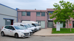 Le siège social de l’entreprise est situé dans la zone industrielle des Estroublans à Vitrolles.