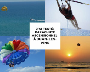 parachute ascensionnel juan les pins