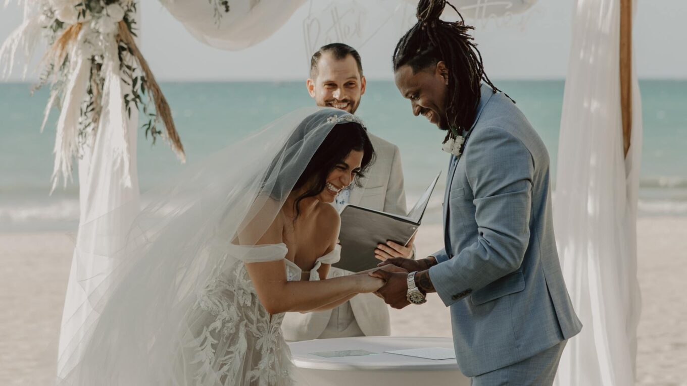 Mariage sur la plage